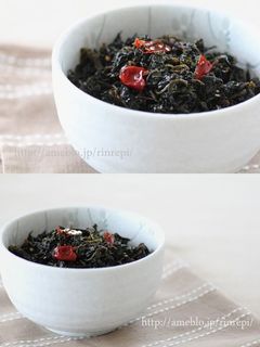 赤しそジュースの出がらしで佃煮-レシピのメイン写真