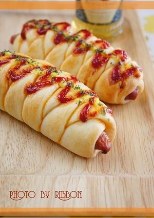 ☆ウインナーパン☆-レシピのメイン写真