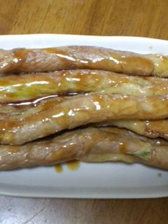 アスパラまるごと♪てりてり豚巻き☆-レシピのメイン写真