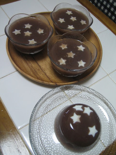 冷た~いおやつ*星のみずようかん☆-レシピのメイン写真
