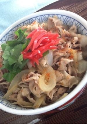 ◎ガッツリ本格、豚丼-レシピのメイン写真
