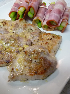 ☼生姜焼き用の肉でマスタードチーズ焼き-レシピのメイン写真