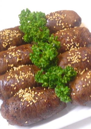 肉巻きおにぎり。(牛肉ver)-レシピのメイン写真