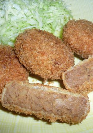 八丁肉味噌の☆サクサク和風コロッケ-レシピのメイン写真