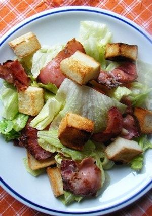 レタスのカリカリサラダ-レシピのメイン写真