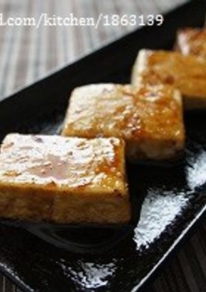 こってりヘルシー☆木綿豆腐の照り焼き-レシピのメイン写真