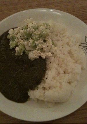 ほうれん草のグリーンカレー-レシピのメイン写真