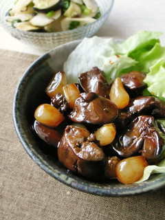鶏レバーのらっきょう煮-レシピのメイン写真