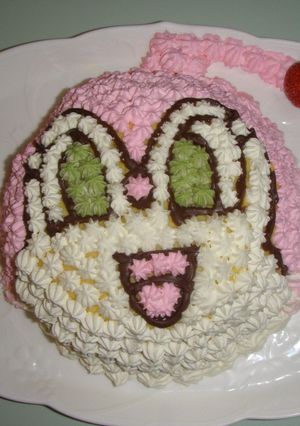 ドキンちゃん　ケーキ-レシピのメイン写真