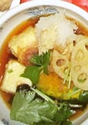 揚げだし豆腐は野菜たっぷりで♡-レシピのメイン写真