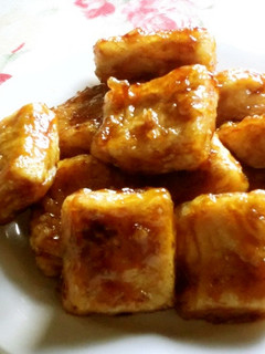 凍り豆腐の照り焼き甘ダレ絡め-レシピのメイン写真