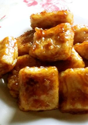 凍り豆腐の照り焼き甘ﾀﾞﾚ絡め-レシピのメイン写真