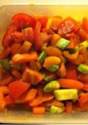 夏野菜のカレーサラダ-レシピのメイン写真