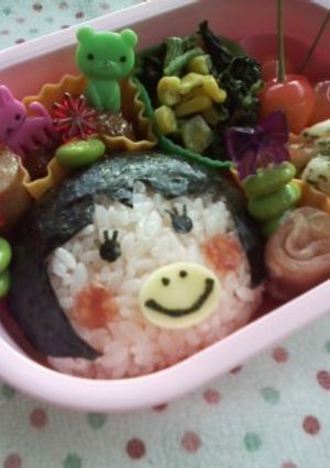 キャラ弁・ももかっぱちゃん-レシピのメイン写真