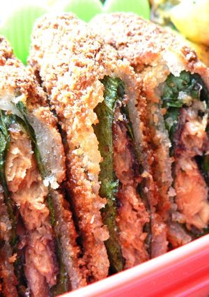 さんま蒲焼き缶　大葉巻きフライ-レシピのメイン写真