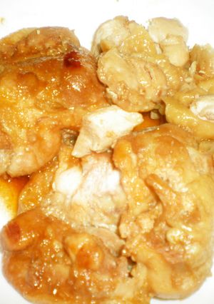 蒸鶏で甘辛　超簡単-レシピのメイン写真