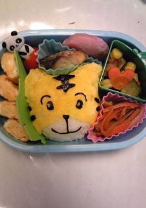 キャラ弁☆おにぎり23・しまじろう-レシピのメイン写真