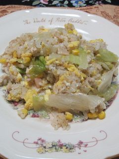 夏の炒飯-レシピのメイン写真