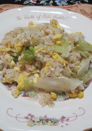 夏の炒飯-レシピのメイン写真