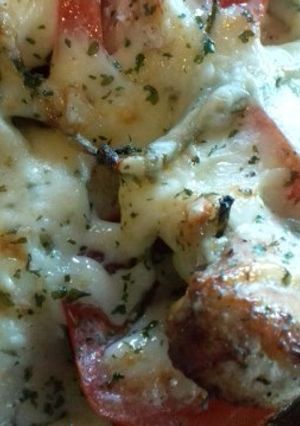 カジキマグロとトマトのマヨネーズ焼き-レシピのメイン写真