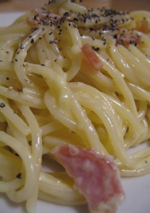 カルボナーラ-レシピのメイン写真