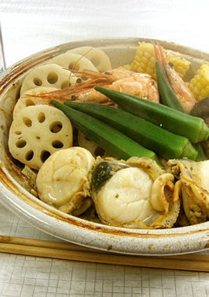 味付けなし♪♪加賀れんこんのタジン鍋-レシピのメイン写真