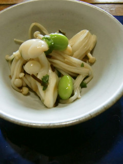 白色きのこの塩昆布和え-レシピのメイン写真