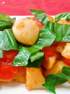 じゃがいものにんにくトマトソースがけ-レシピのメイン写真