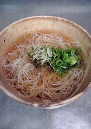 冷やしぶっかけそうめん始めました!-レシピのメイン写真