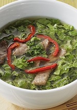 牛肉のサラダスープ-レシピのメイン写真