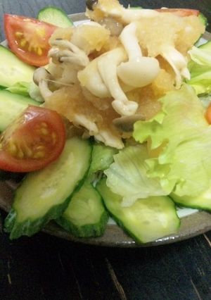 大根おろしで食進む！キノコサラダ-レシピのメイン写真