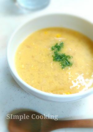 ∞∞∞　自然食卓　コーンスープ　∞∞∞-レシピのメイン写真