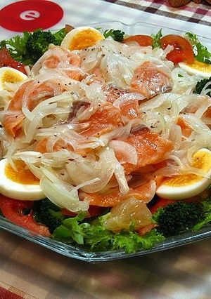 サーモンのマリネ-レシピのメイン写真
