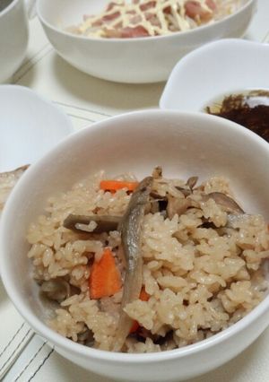 しっかり味の炊き込みご飯-レシピのメイン写真