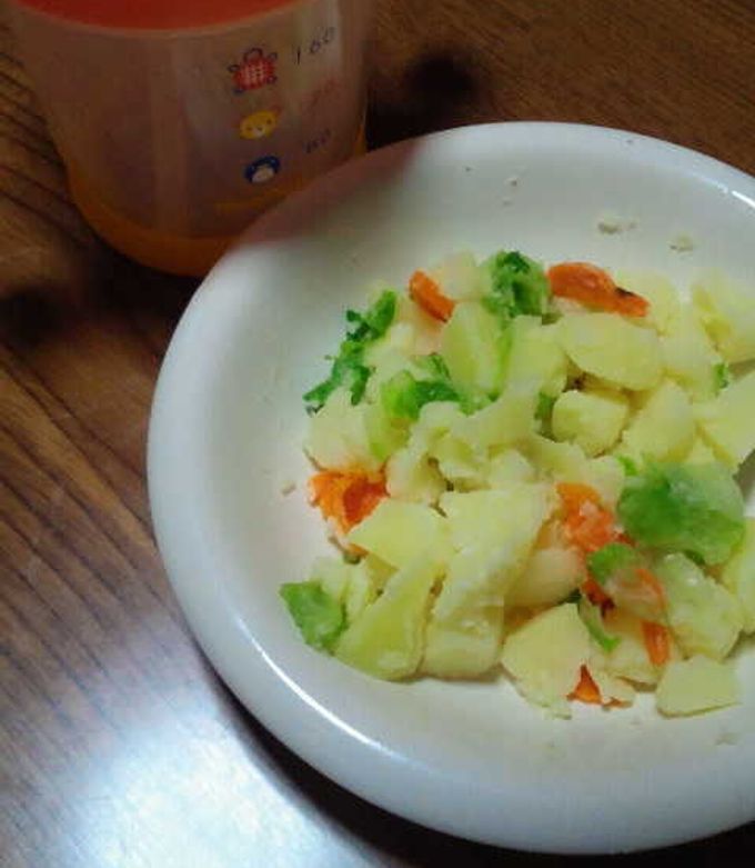 離乳食完了期☆ポテサラ!?-レシピのメイン写真