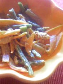 ご飯がすすむ!インゲンと豚肉の味噌和え-レシピのメイン写真
