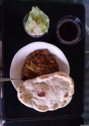 リメイク♪ハンバーグからの～キーマカレー-レシピのメイン写真