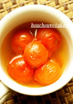包丁いらず★トマトの冷やしおでん-レシピのメイン写真