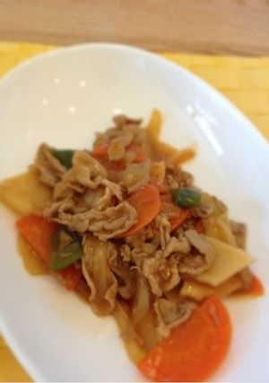 ヘルシーな豚薄切り肉の酢豚風-レシピのメイン写真