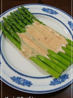 ✿グリーンアスパラの明太マヨネーズ焼き✿-レシピのメイン写真