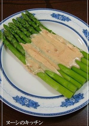 ✿グリーンアスパラの明太マヨネーズ焼き✿-レシピのメイン写真