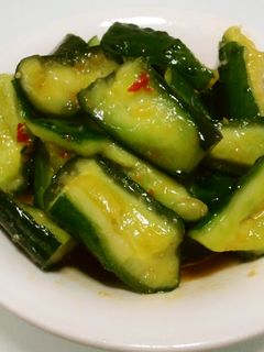 即席*きゅうりのピリ辛漬け*-レシピのメイン写真