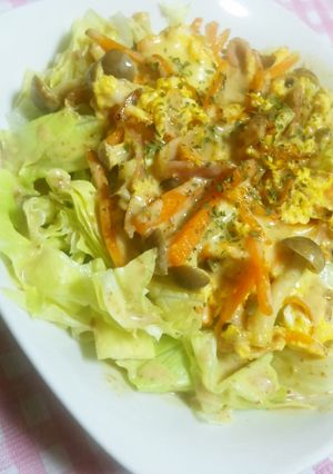 野菜たっぷり*サラダオムレツ*♪-レシピのメイン写真