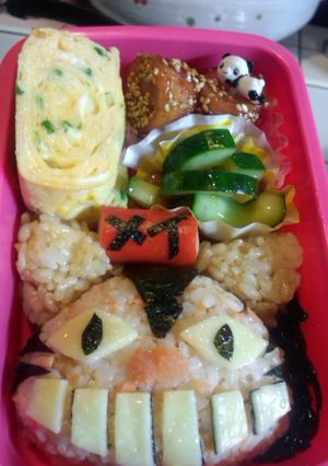 キャラ弁☆トトロのネコバス-レシピのメイン写真