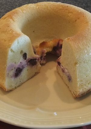 ブルーベリーのリングチーズケーキ-レシピのメイン写真