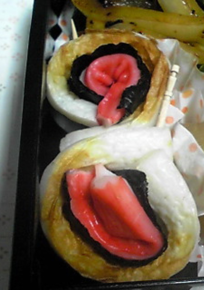 ちくわでクルクル簡単弁当-レシピのメイン写真