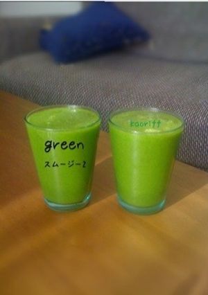 グリーンスムージー 1-レシピのメイン写真