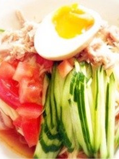 *韓国風ピリ辛そうめん*-レシピのメイン写真