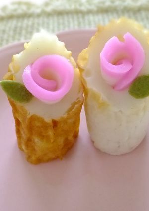 お弁当に!簡単♪ちくわとかまぼこのバラ-レシピのメイン写真