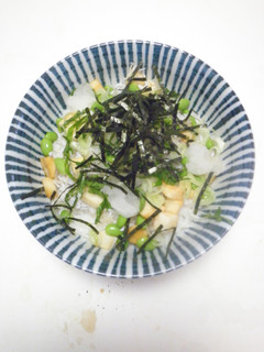 しらすおろしご飯(枝豆・山芋のせ)-レシピのメイン写真